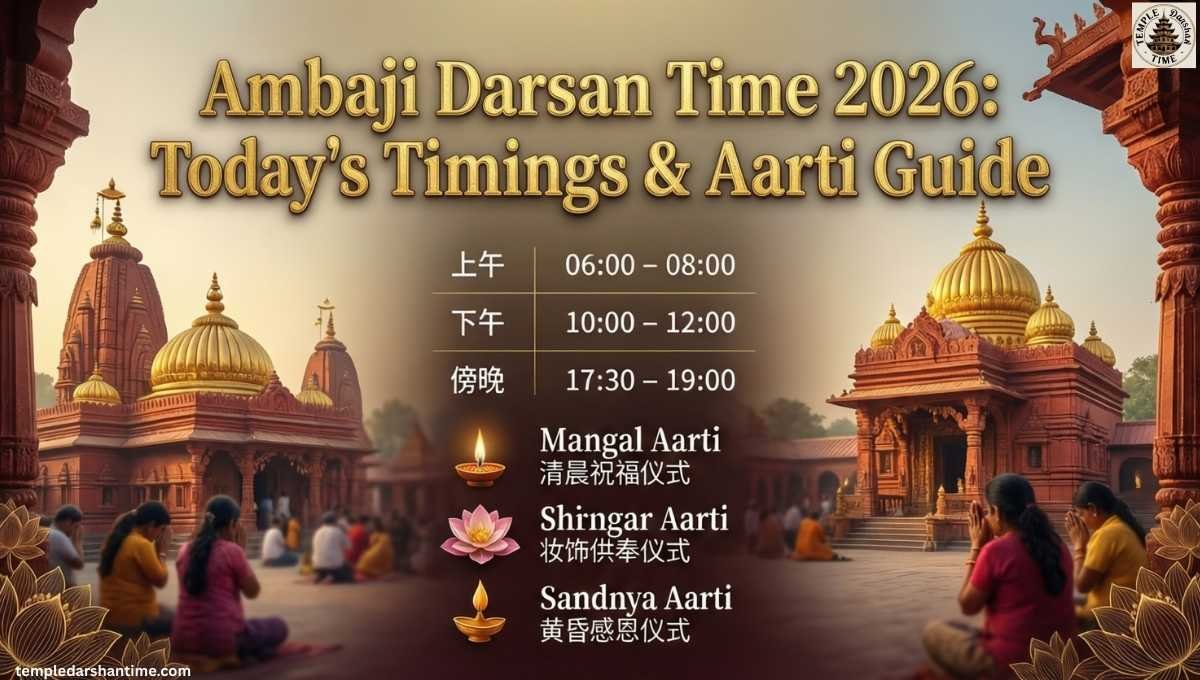 Ambaji Darshan Time 2026 Today's Timings & Aarti Guide (1)