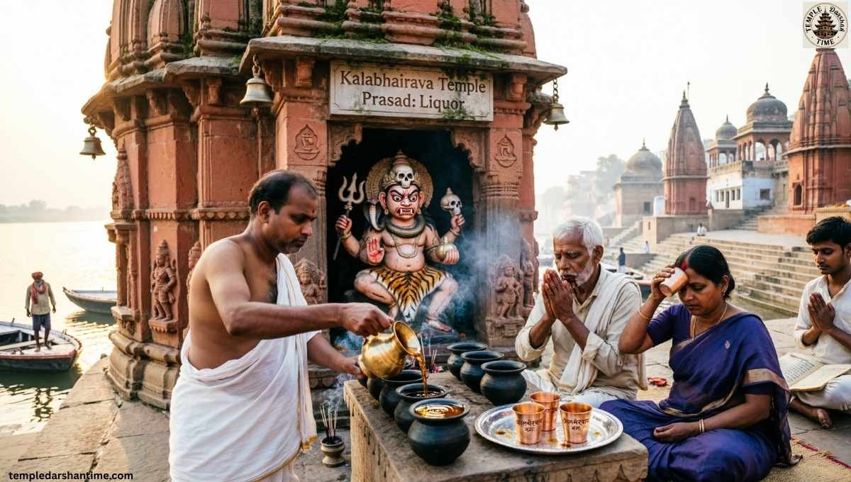 Kalabhairava Temple Varanasi Where Liquor Is Prasad