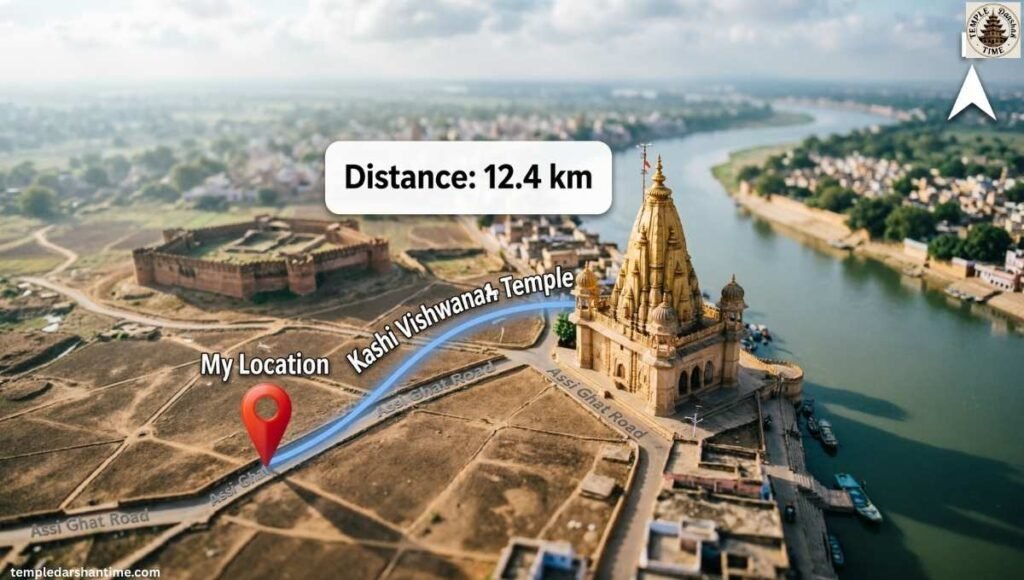Kashi Vishwanath Temple Distance from My Location
