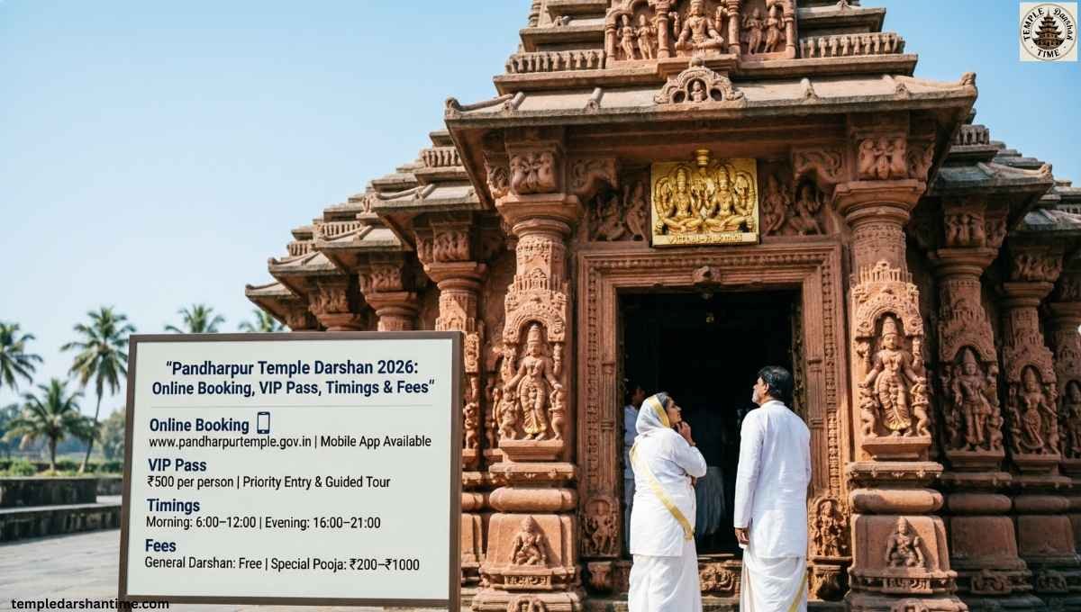 Pandharpur Temple Darshan 2026 Online Booking, VIP Pass, Timings & Fees