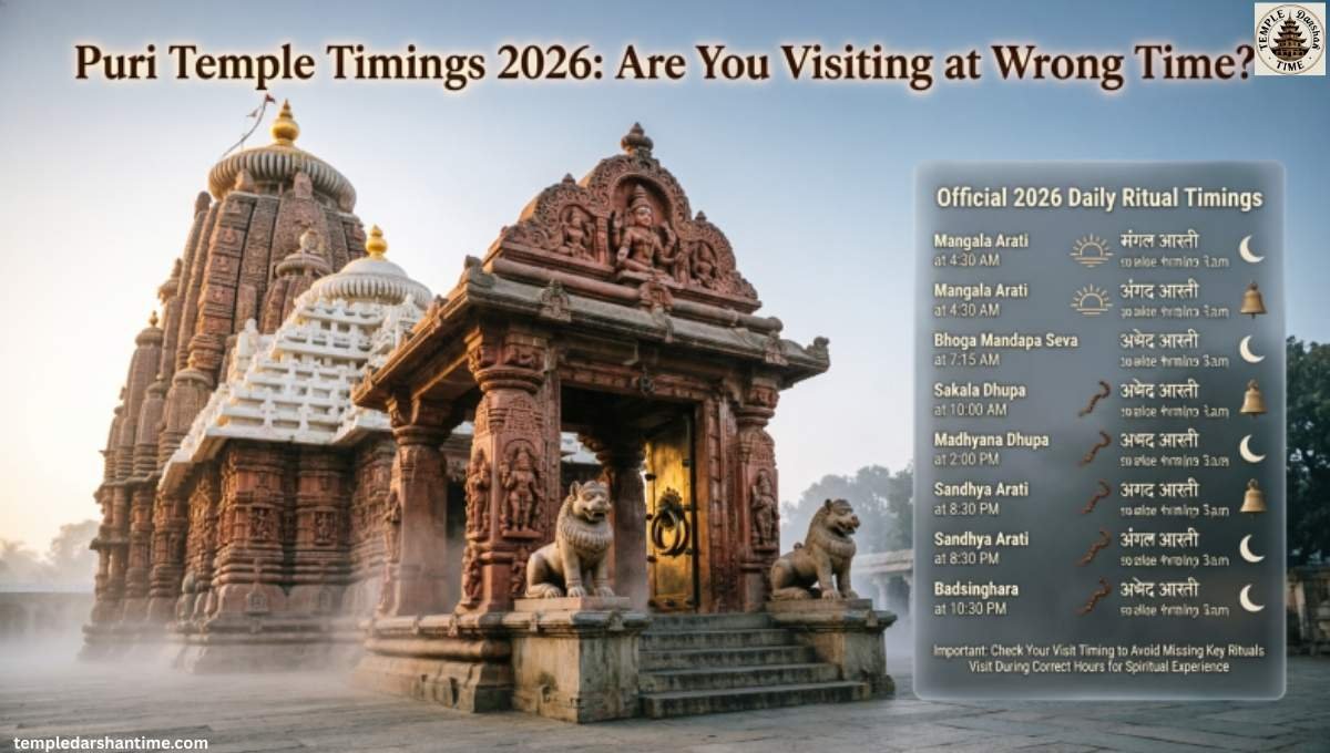 Puri Temple Timings 2026 Are You Visiting at Wrong Time