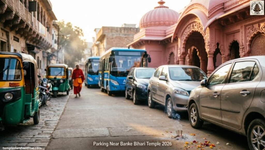 Parking Near Banke Bihari Temple 2026